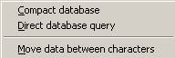 Database maintenance